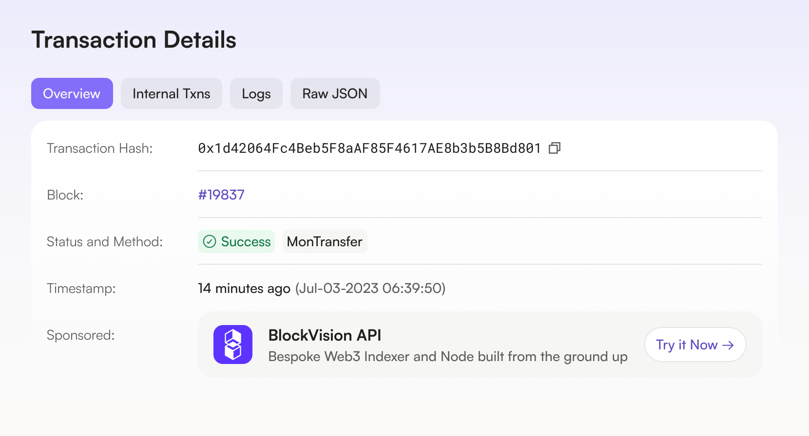 Transaction Case